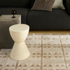 Nourison Nordic Rug NRC06 Taupe close-up picture of th pattern design