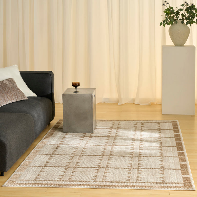Nourison Nordic Rug NRC06 Taupe