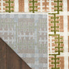Nourison Nordic Rug NRC08 Multicolor with a latex backing
