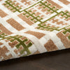 Nourison Nordic Rug NRC08 Multicolor with a cut pile