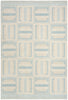 Nourison Nordic Rug NRC11 Ivory Blue picture of the rug geometric design