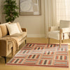 Nourison Nordic Rug NRC11 Multicolor lifestyle picture in the living room