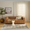 Nourison Nordic Rug NRC15 Ivory Multicolor lifestyle picture in the living room