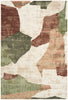 Nourison Nordic Rug NRC18 Beige Multicolor picture of the rug abstract design