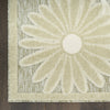 Nourison Aloha Rug ALH33 Ivory Sage easy-to-cean