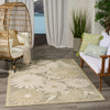 Nourison Aloha Rug ALH33 Ivory Sage perfect for indoor and outdoor use