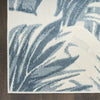 Nourison Aloha Rug ALH43 Ivory Blue easy-to-clean