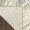 Nourison Aloha Rug ALH43 Ivory Sage with a latex backing