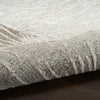 Nourison Avra Rug AVR01 Grey thick hand-tufted rug with a cut and loop pile