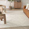 Nourison Avra Rug AVR01 Ivory lifestyle picture in the living room