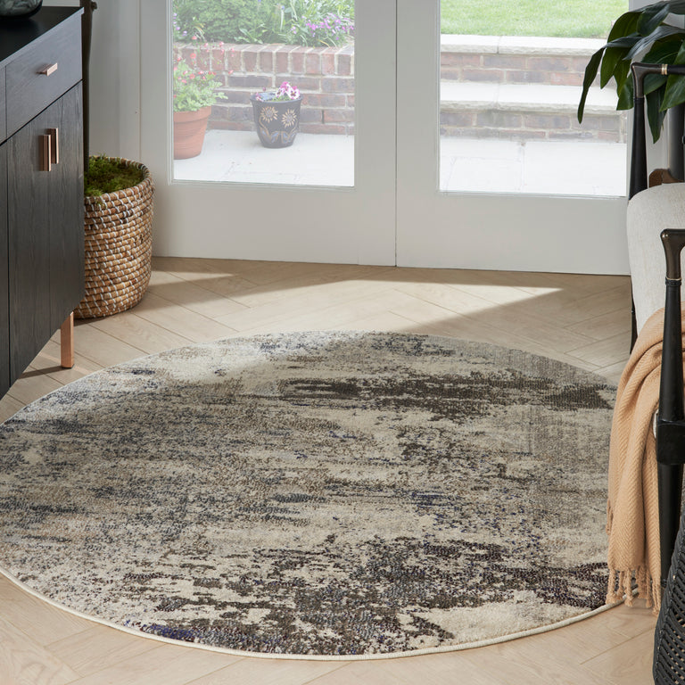 Nourison Celestial Rug CES02 Ivory Grey