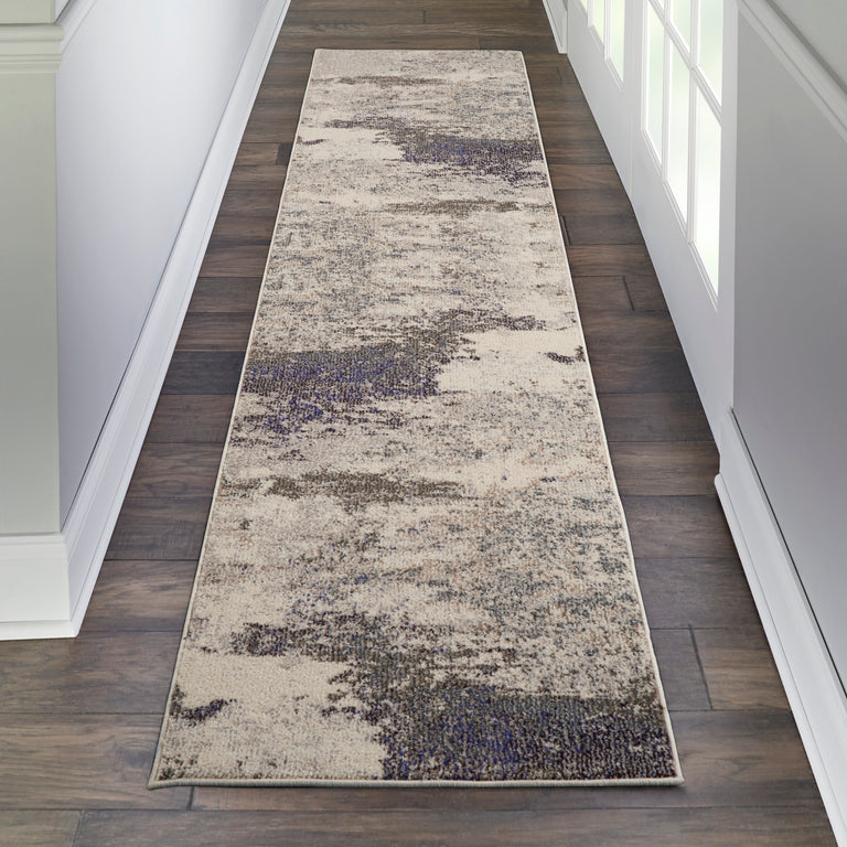 Nourison Celestial Rug CES02 Ivory Grey - Runner