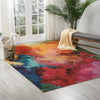 Nourison Celestial Rug CES04 Palt liife style picture in the living room