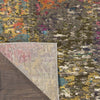 Nourison Celestial Rug CES14 Sunset with a jute backing