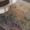 Nourison Celestial Rug CES14 Sunset close-up view picture on the floor