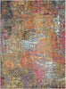 Nourison Celestial Rug CES14 Sunset picture of the rug abstract design