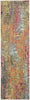 Nourison Celestial Rug CES14 Sunset - Runner picture of the rug abstract design