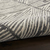 Nourison Colorado Rug CLR01 Grey White woolen rug made in a grey and white colors