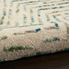 Nourison Colorado Rug CLR02 Ivory Green hand-tufted rug with a loop pile