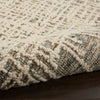 Nourison Colorado Rug CLR03 Ivory Multicolour hand-tufted rug with a loop pile