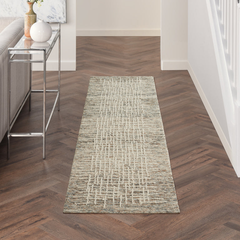 Nourison Colorado Rug CLR03 Ivory Multi Runner