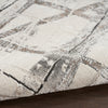 Nourison Desire Rug DSR03 Grey Silver with a cut pile