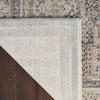 Nourison Lynx Rug LNX01 Ivory Charcoal with a latex backing