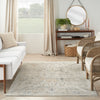 Nourison Lynx Rug LNX02 Ivory Taupe lifestyle picture in the living room