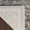 Nourison Lynx Rug LNX02 Navy Multicolor with a latex backing
