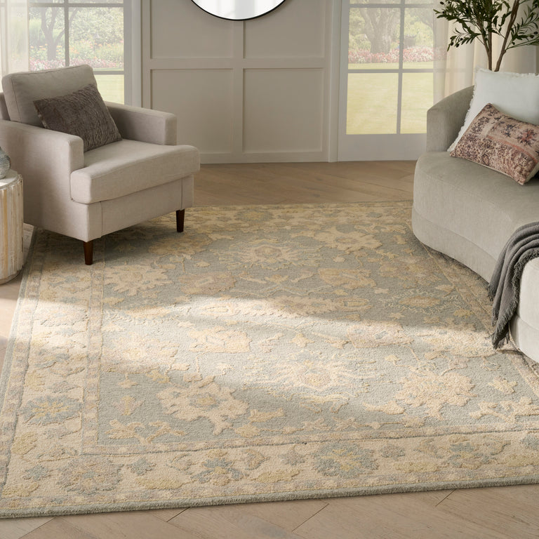 Nourison Maison Rug MSO03 Blue Ivory Rug