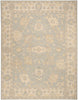 Nourison Maison Rug MSO03 Blue Ivory Rug Damas designed wool rug