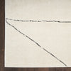 Nourison Modern Comfort Rug MNC01 Ivory Black machine-made polyester area rug