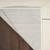 Nourison Modern Comfort Rug MNC01 Ivory Black with a latex backing