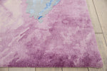 Nourison Prismatic Rug PRS11 Grey Multicolor made in a grey, rose and blue color shades
