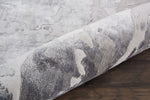 Nourison Prismatic Rug PRS12 Silver Grey hand-tufted rug with a cut pile