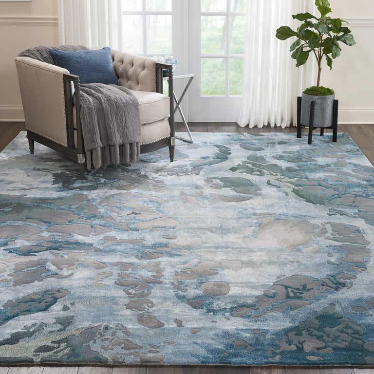 Nourison Prismatic Rug PRS14 Grey Slate