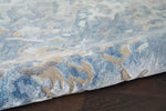 Nourison Prismatic Rug PRS17 Denim with a cut pile