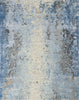 Nourison Prismatic Rug PRS17 Denim rug made in an abstract design