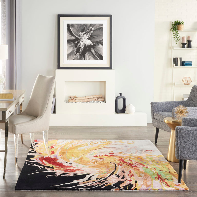 Nourison Prismatic Rug PRS21 Multicolour