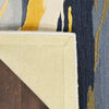 Nourison Prismatic Rug PRS24 Grey Gold with a cotton backing