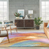 Nourison Prismatic Rug PRS25 Multicolour lifestyle picture in the living room