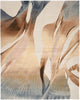 Nourison Prismatic Rug PRS35 Sand a modern rug with an abstract pattern