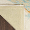 Nourison Prismatic Rug PRS36 Sand Blue with a cotton and polyester backing