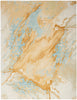 Nourison Prismatic Rug PRS36 Sand Blue abstract rug
