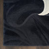 Nourison Prismatic Rug PRS41 Ivory Black area rug perfect for bedrooms and living rooms