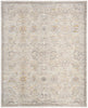 Nourison Antique Fusion ANF03 Light Grey Rug front view picture