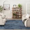 Nourison AVRA AVR01 Blue Rug life style picture