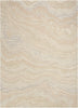 Nourison Graceful GRU01 Beige Rug font view picture of the rug design