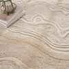 Nourison Graceful GRU01 Beige Rug close view picture of the pattern and color shade