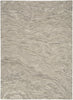 Nourison Graceful GRU01 Grey Rug front view picture of the rug design